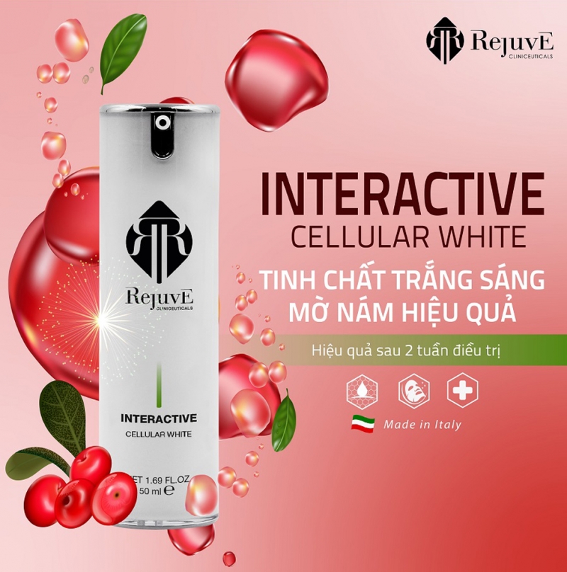 Rejuve Interactive Cellular White_ Kem làm trắng sáng đột phá